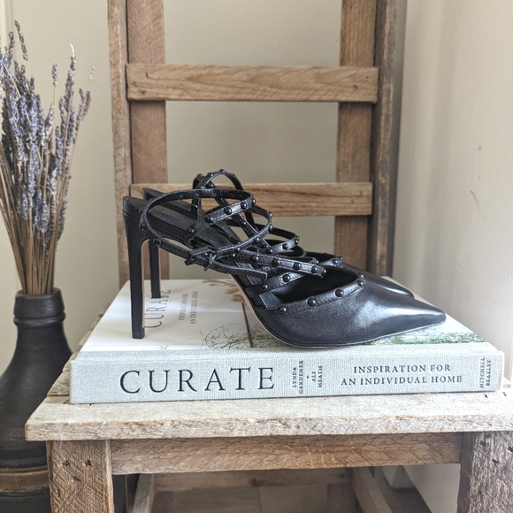 Schutz Leather Heels - Picture 6 of 9